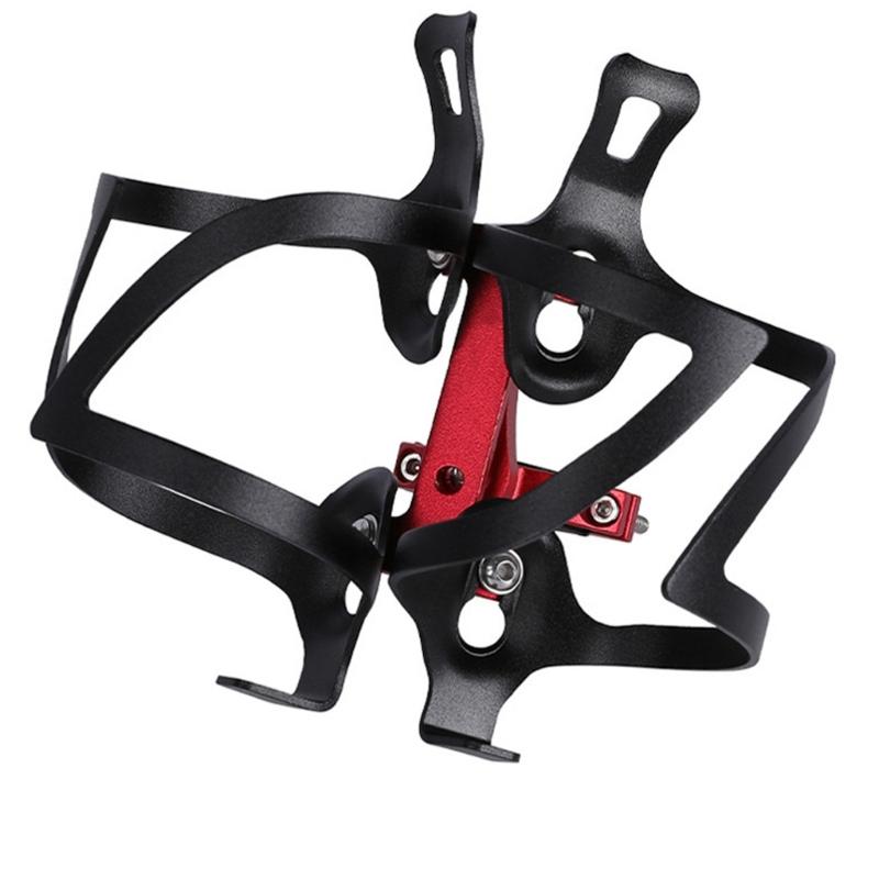 Aluminum Alloys Bicycles Water Bottle Cage Holder Extension Adapter for Easy Mounting and Enhances Hydrations Efficiency