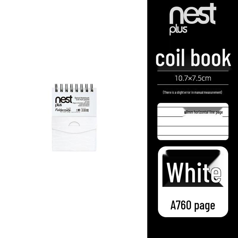 

Urban Bird s Nest Double Coil Notebook – A5/A6/B5, Easy Tear, Spiral Design A5