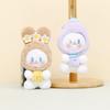 Adorable Plush Bunny Keychain Cute Vegetable Elf Soft Toy For Bags And Keys