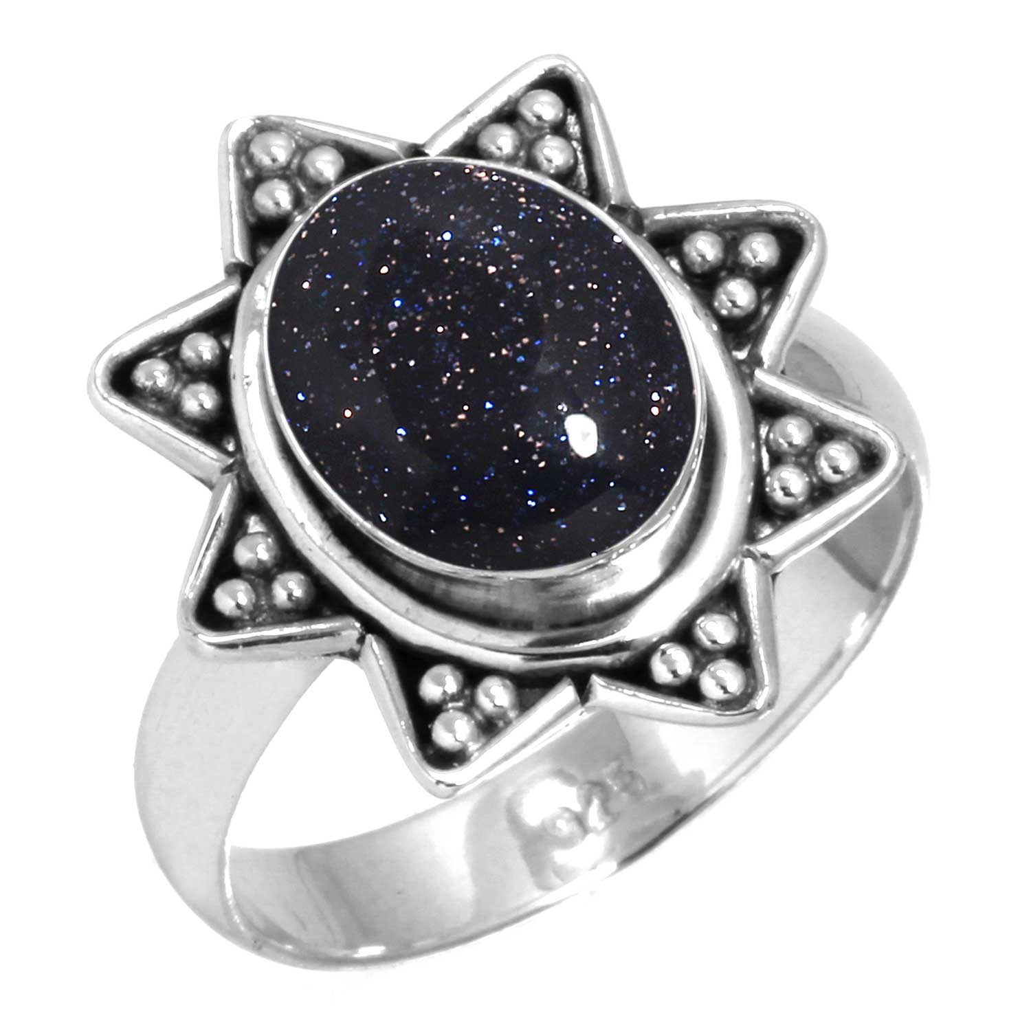 

Кольцо из стерлингового серебра 925 пробы с драгоценными камнями, ювелирные изделия ручной работы, рождественский подарок, аквамариновый халцедон, ракушка-ушка, синий солнечный камень, лабрадорит, пренит 12.5