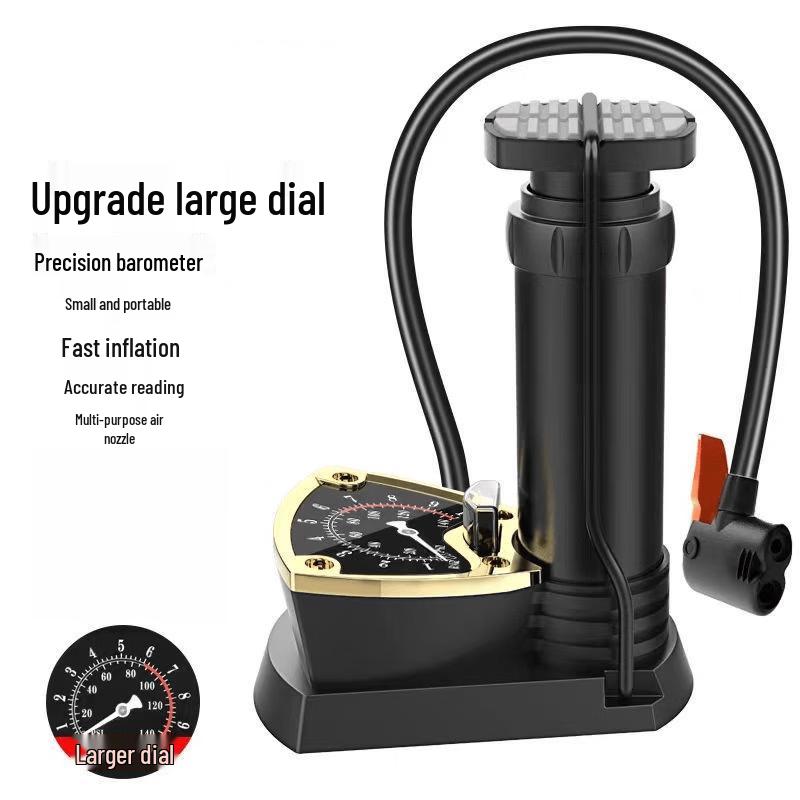 Lishi Portable High-Pressure Air Pump for Bikes & Balls
