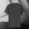 Camisa Polo para Hombre Top Camiseta Manga Corta Camisa Polo Cuello Ice Silk Secado Rápido de Gama Alta