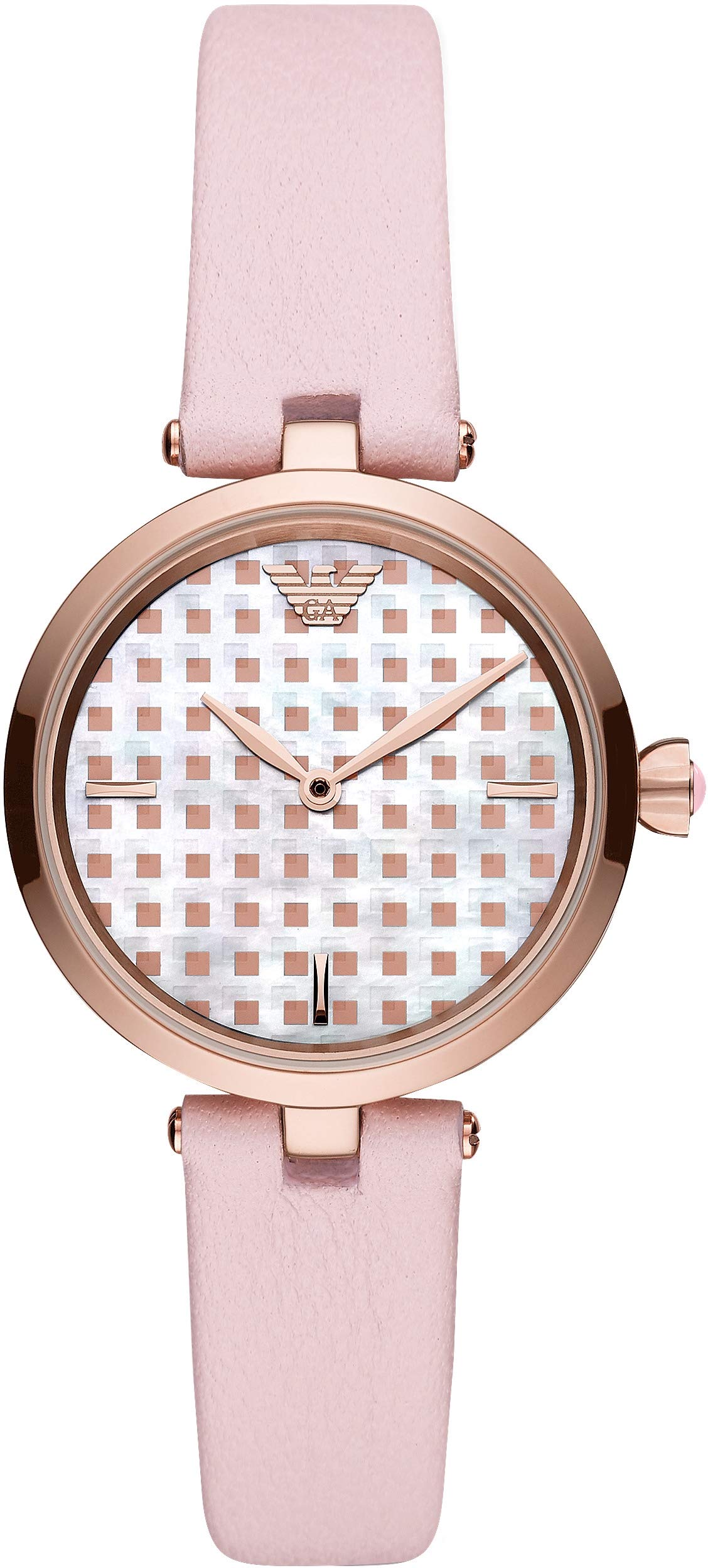 

Emporio Armani AR11313 Officially Pink Women s Watch, Imported,