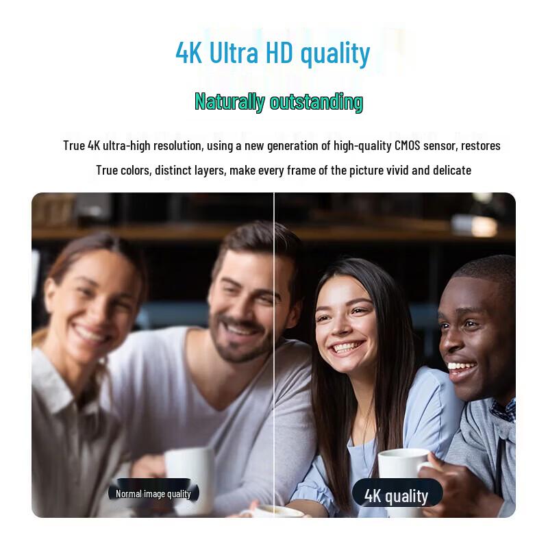 HIKVISION U168R Pro 4K Live Stream Camera (8x Zoom, TOF Focus)