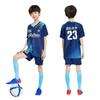 Kids Soccer Uniform Set Long Sleeve Training Kit Boys Girls Winter Football Practice Game Wear