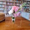 Acrylic Butterfly Acrylic Vase Transparent Desktop Ornament Hydroponic Flower Vase  Banquet