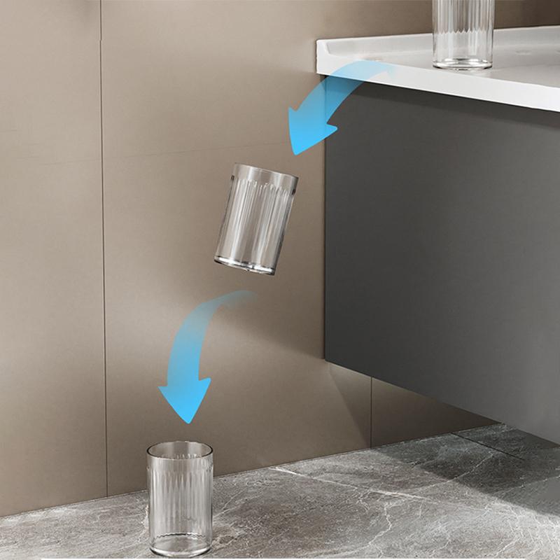 Cute Rabbit Toothbrush Rack Bathroom Wall-Mounted Electric Toothbrush Cup Punch-Free Mouthwash Cup Hanger