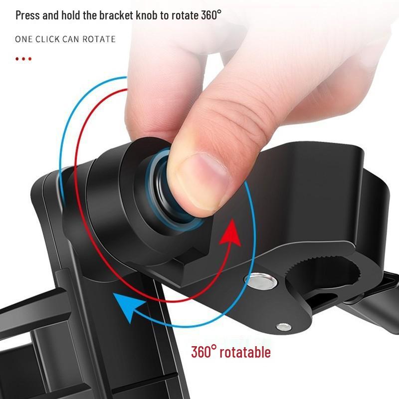 Adjustable Rotatable Water Bottle Holder for Bikes and Strollers