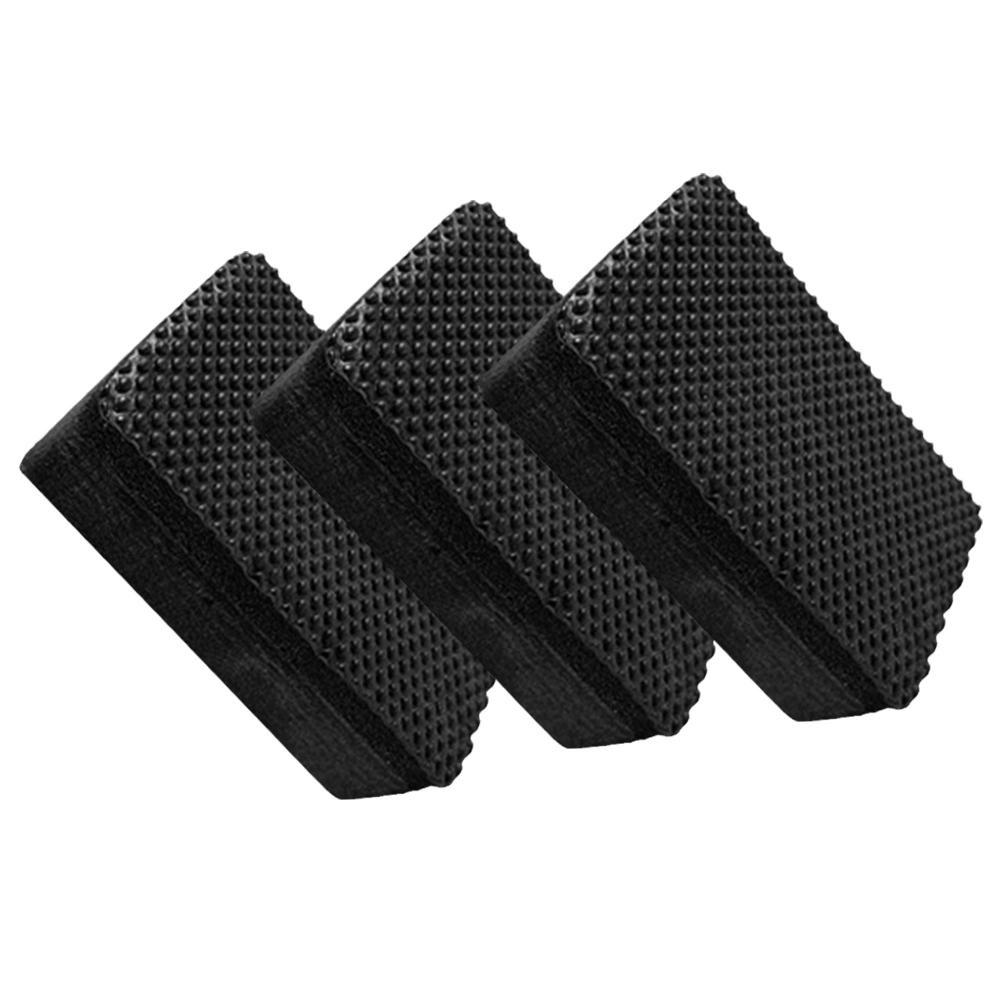 3 Stück Auto Knete Pad Schwammblock Reinigungsradierer Werkzeuge Autoreinigungswerkzeuge Autopolitur Wachsschwamm Autodetailpflege 9*6*2,5cm