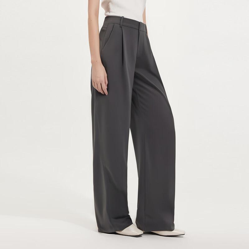 Women's High-Waist Slim-Fit Commuter Suit Trousers