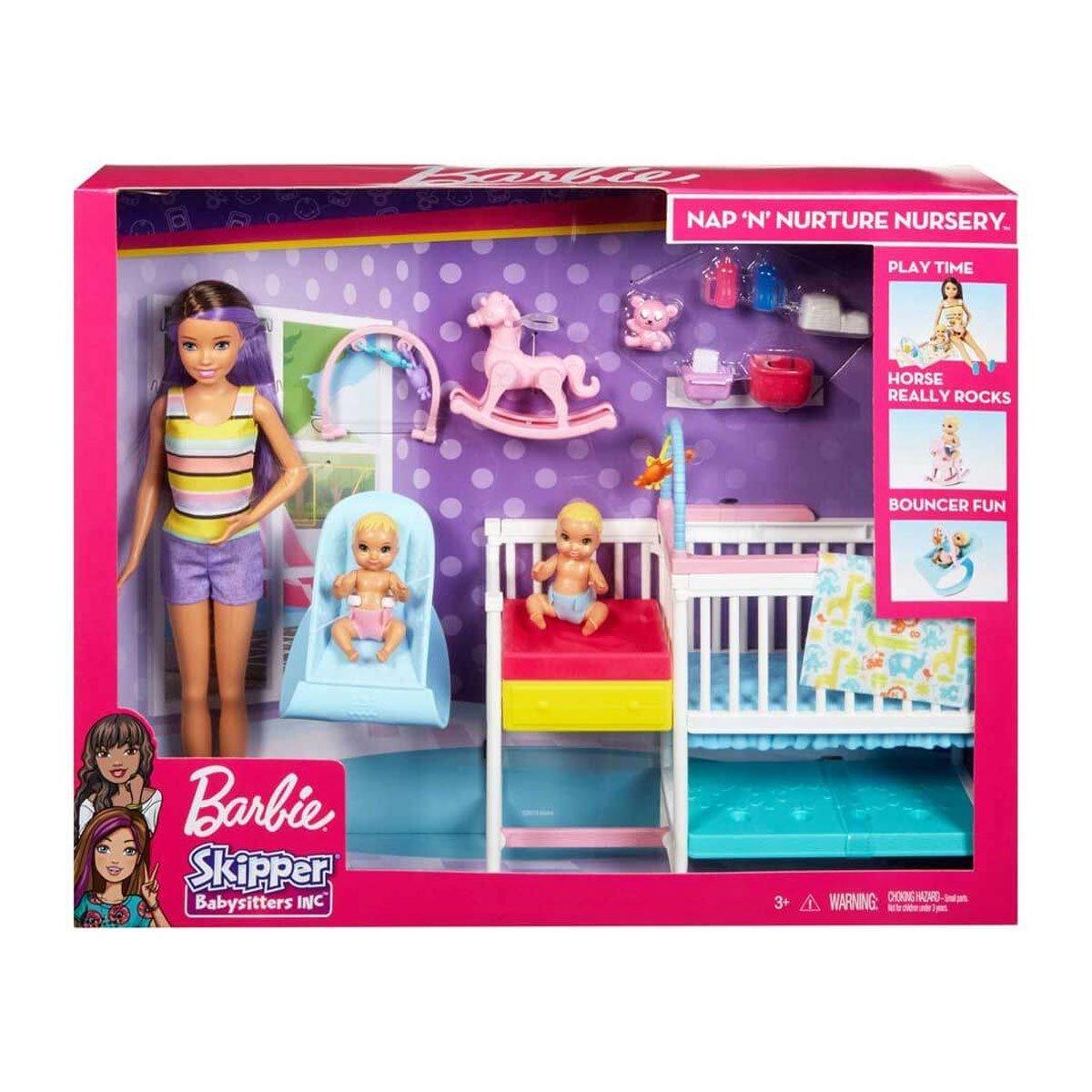 

GFL38 Barbie Babysitter Skipper Тренировочный игровой набор для сна