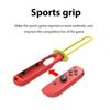 2Pcs Game Grips Handle Control Comfortable Grip with Wristband Enhance Gaming Experience Adjustable Hand Strap Game Lightsaber for Switch Joy-con