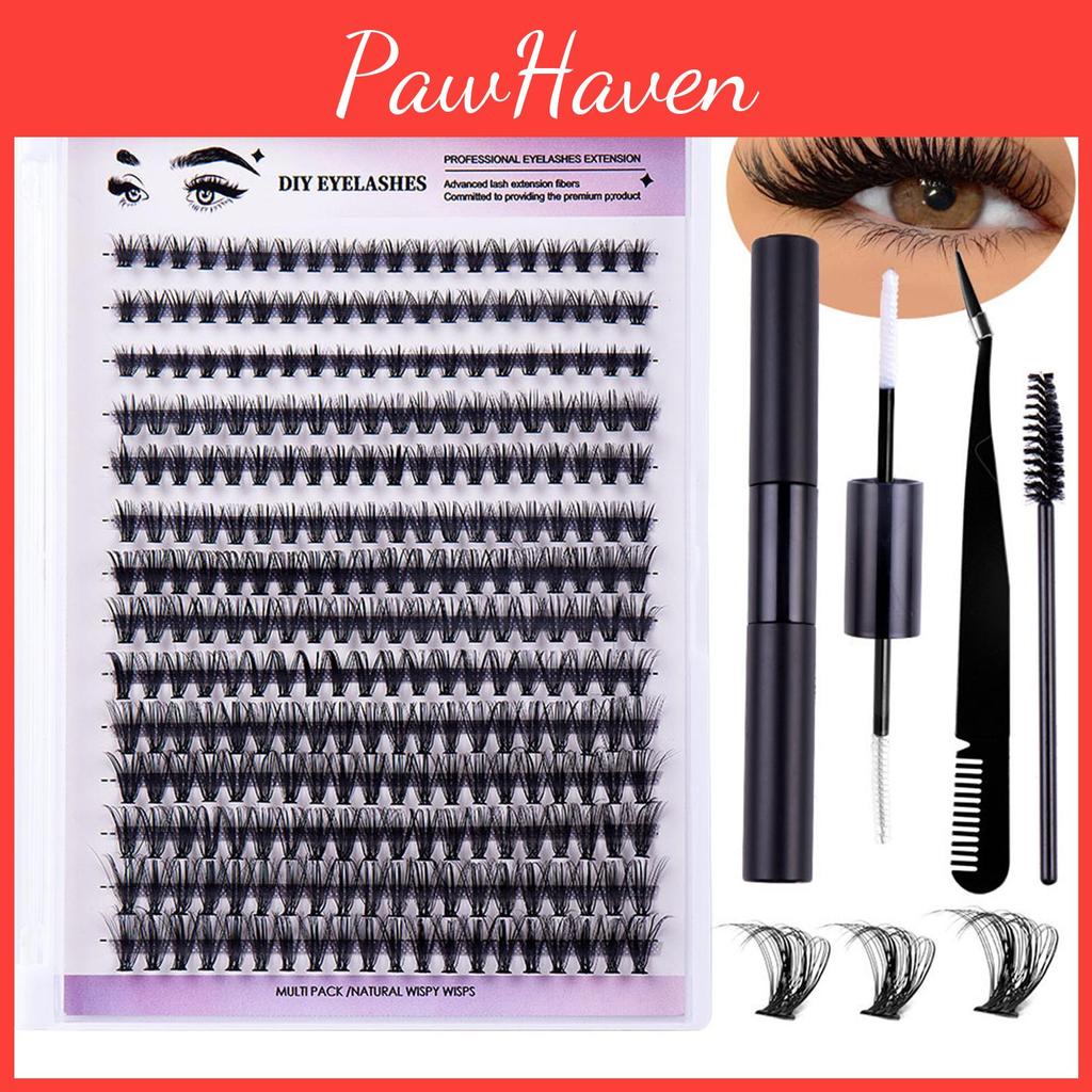 Diy Eyelash Extension Single Segmented Eyelash Thick D Curve False Eyelash For Eye Makeup
