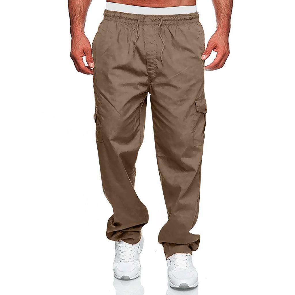 Men's Sports Casual Jogging Trousers Lightweight Hiking Work Pants Outdoor Pant