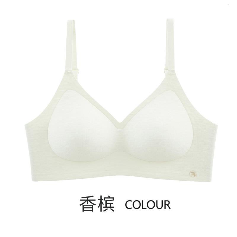 Women S Seamless Wireless Push Up Bra Thin Breathable Summer Underwear