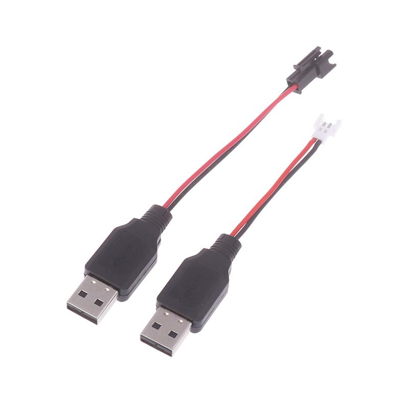 Rc Usb Charging 3.7V Lithium Battery Charger Cable Usb To Jst /Sm / Futaba Plug Cable For 3Rc Drone Quadcopter