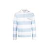 Striped Long Sleeved Polo Shirt MJP167A-J0049-452
