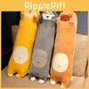 Süßer Cartoon Shiba Inu Husky Langes Kuschelkissen Weiches Plüsch Hundebett Kissen Für Mädchen Geschenk 70cm 90cm 1,1m