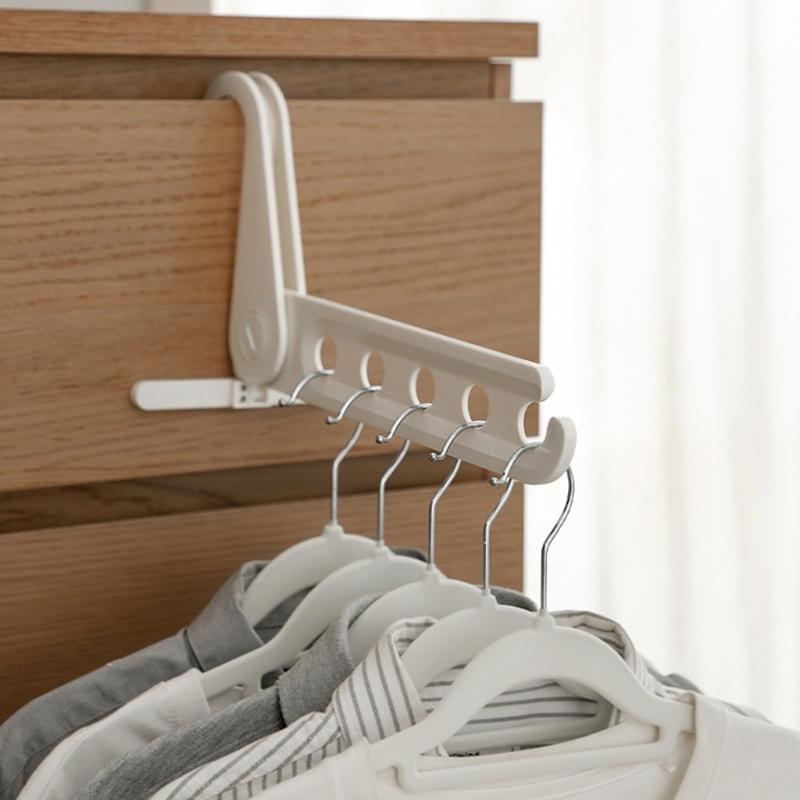 2Pcs Door Mounts Strong ABS Hangers for Towels Jackets Arrangement Bendable Styles Minimal Space Saving