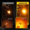 2X AUXITO 3157 LED Turn Signal Light Bulbs CANBUS Anti Hyper Flash Amber 2200K B