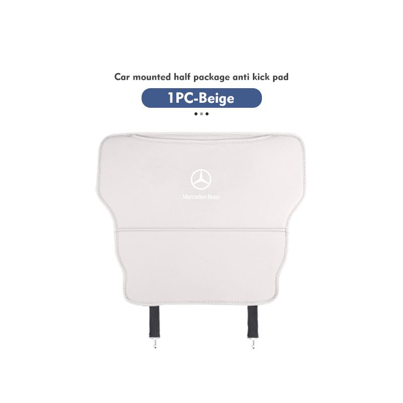 

Для автомобиля Mercedes Benz Задняя часть сиденья Антипинающие коврики Кожаный органайзер Защитная крышка C180 C300 W124 W176 W177 C200 C260 GLC CLE CLA