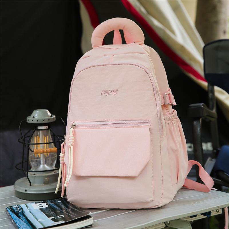 Waterproof Nylon Backpack Commuter Student Schoolbag Travel Backpack