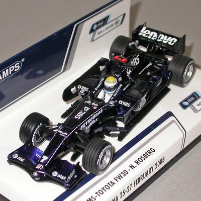 Williams Toyota FW30 Rosberg Barcelona Test [MINICHAMPS] 1/43 '08/2/25-27