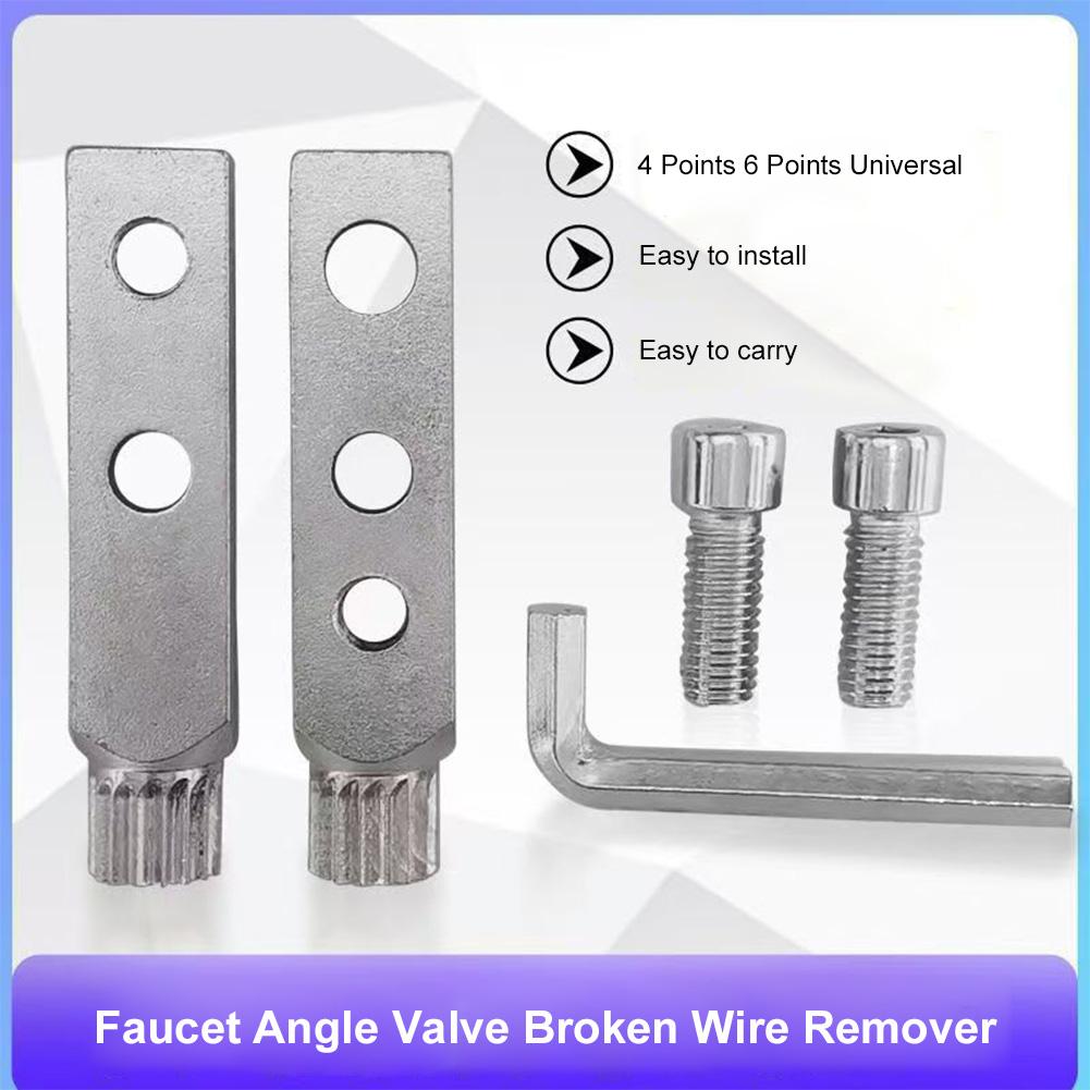 Broken Screw Removal Tool Handle Pipe Hex Stripped Screw Extractor Broken Wire Extractor Threading Tool Water Main Breaks Repair