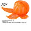Portable Stress Reliever Relief Peeling Orange Toy Slow Rising Squeeze Management Tool Ball Anti-anxiety Simulation Fruit Sensory Fidget