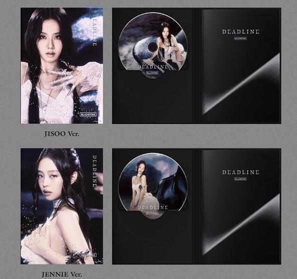 BLACKPINK - 3. Mini-Album [DEADLINE] (SILBER Version) + Zufällige Fotokarte (1 von 4) + Zusätzliches zufälliges Geschenk