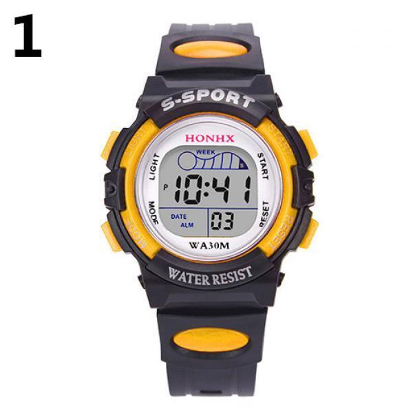 New Women's Square Digital Display Wristwatch Casual Waterproof Sports Wrist Watch