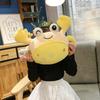 Cute Crab Stuffed Animal Plush Toy Ultra Soft Crystal Velvet Great For Gifts