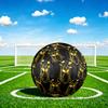 1pc Golden Drum Set Size 5 Soccer Ball Professional Match Training Football Indoor &Outdoor Sports Ball Lightweight Durable C6579