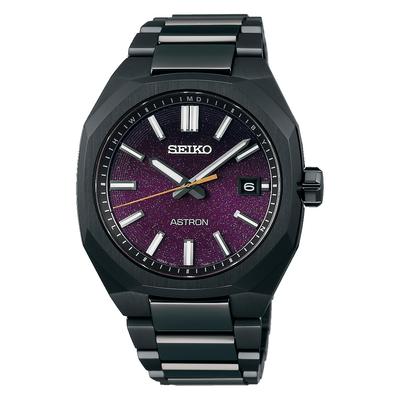 Seiko Astron Nexter 2025 Edycja Limitowana Solarny Czarny "Gwieździste Niebo" Zegarek Sterowany Radiowo, SBXY091, Męski,