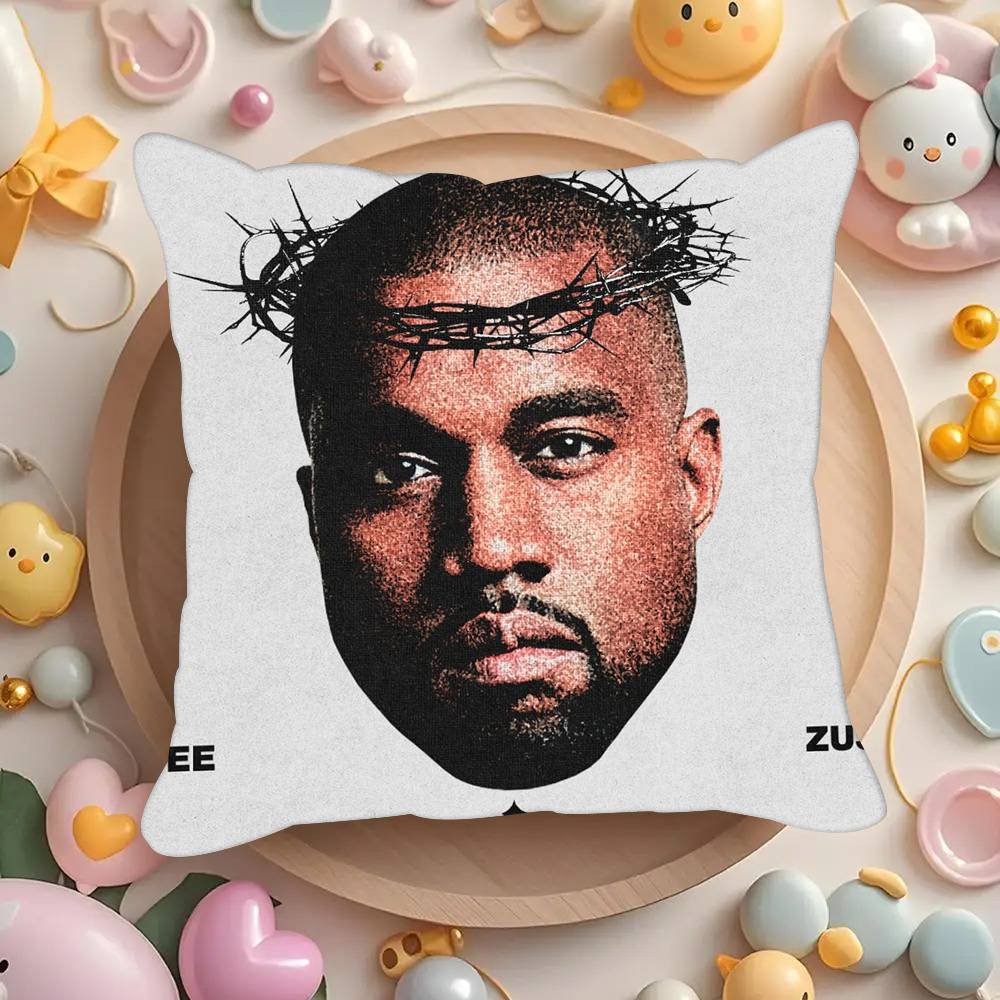 Singer Funny K-KanyES W-Wests  Pillowcases cushion covers living room sofas home decor gifts