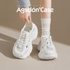 Augustine Sports Dad Sandals Women's 2025 New Spring and Summer Hole White Shoes Soft-soled Wading Beach Shoes