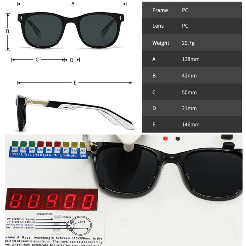  New Fashion Brand Design Shades UV400 Trending Rivets Women Luxury Sun Glasses Retro High Quality Pilot Men Sunglasses