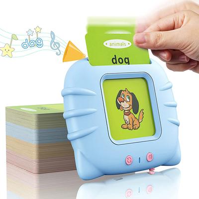 Card Reader Toy Learning Toys Educational Toddler Toy Reader with 224 Words Preschool Montessori Toys and Children Gifts