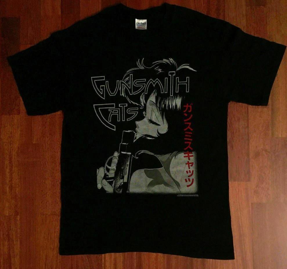 Gunsmith Cats T Shirt 90’s Anime Akira Hook Ups Gildan