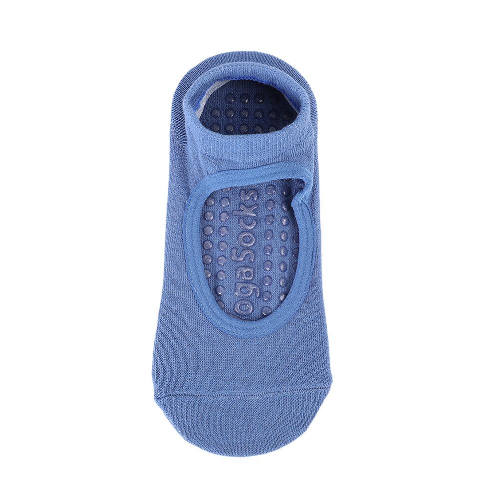 Rutschfeste Sommer Rückenfreie Dünne Yoga-Socken, Sport- und Fitness-Indoor-Bodensocken, Tanzübungssocken