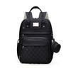Schoolbag new wholesale mommy bag double shoulder urine pad large capacity thermal insulation lightweight mother and baby bag can be customized LOGO 