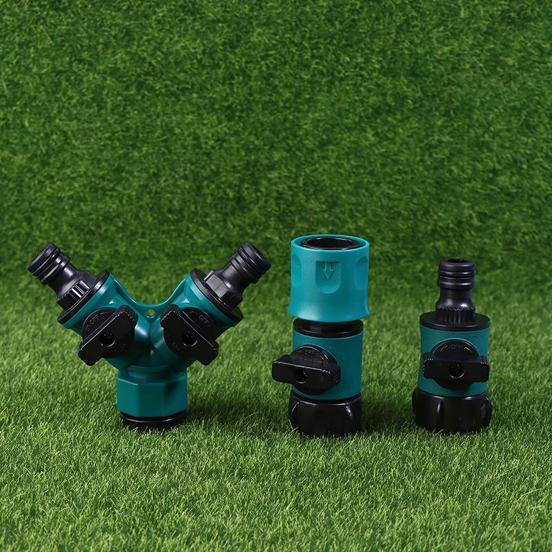 Gartenschlauchverbinder Gartenschlauchverteiler Mit Wasserhahn Bewässerung Absperrung Für Landschaftsbau Blumenpflanzung Bewässerung