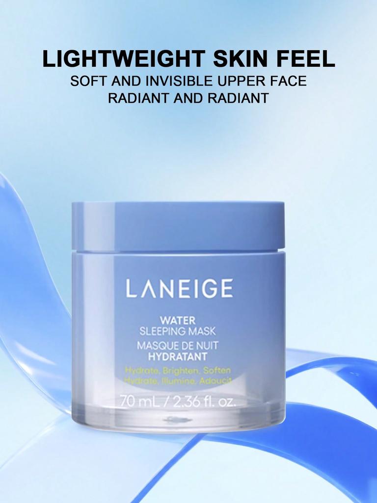 LANEIGE Water Sleeping Mask 70ml - Daily Hydrating Overnight Mask for Dewy Skin