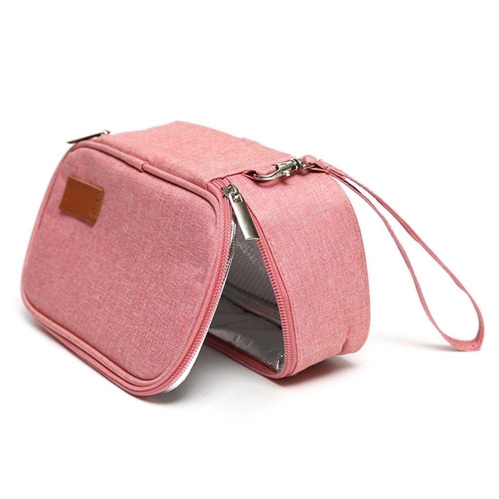 Portable Diabetic Insulin Cooling Bag Carry-on Protector Pill Refrigerated Ice Pack Drug Freezer Cooler Organizer Without Gel