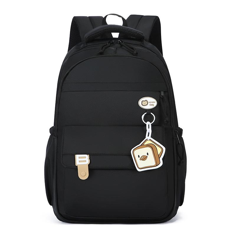 Schoolbag new small fresh backpack female Korean version ins wind junior high school student schoolbag large capacity custom casual backpack