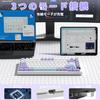AK820 Pro Mechanical Linear RGB Gaming Knobs with TFT PBT Gasket 4000mAh for Android Compatible Standards Conformity Certification A.JAZZ Keyboard,