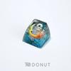 Knight Hollow Handmade Backlit Keycap Handcrafted Single Esc Keycap For Mechanical Keyboard Gamer Collectible Gift