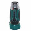 1 Way Garden Hose Shut Off Valve G3/4 inch  Connect Outside Spigot Friendly Faucet Extension