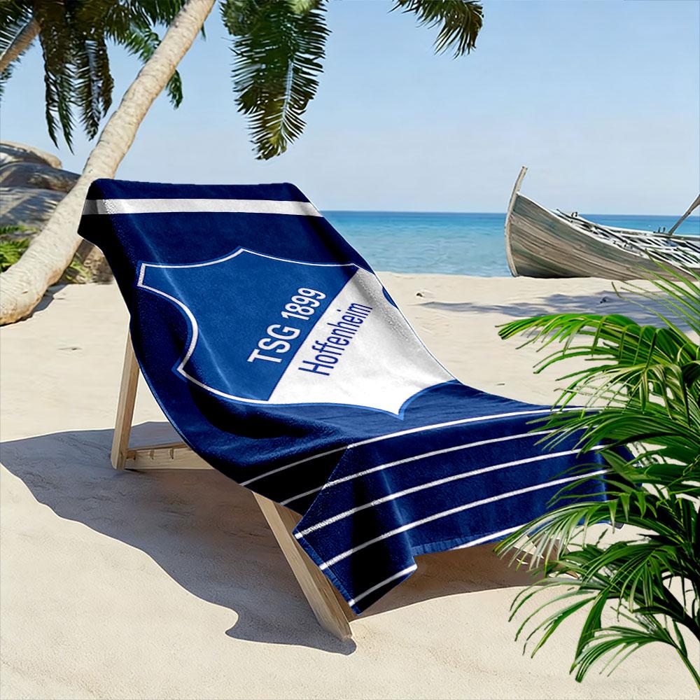 TSG 1899 Hoffenheim Towel A must-have beach towel for beach travel