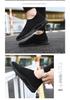 2026 Trendy Black Men's Breathable Flyknit Mesh Running Shoes